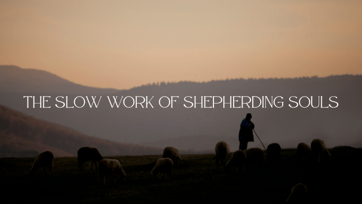 THE SLOW WORK OF SHEPHERDING&nbsp;SOULS
